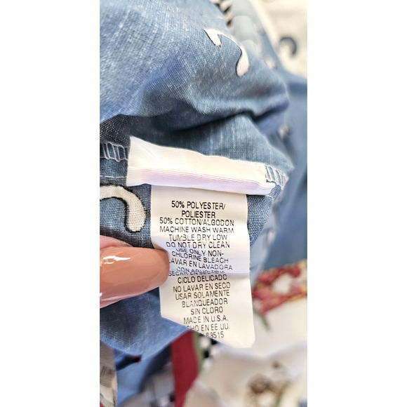 Fisher Price Vintage Animals Numbers Letters ABC Pillowcase Set (2) Double Sided - Picture 7 of 10